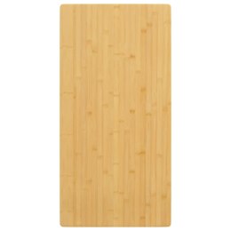 Blat do stołu, 50x100x4 cm, bambusowy Lumarko!