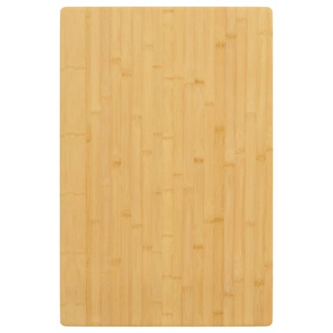 VidaXL Blat do stołu, 60x100x2,5 cm, bambusowy