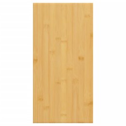 VidaXL Półka ścienna, 40x20x1,5 cm, bambusowa