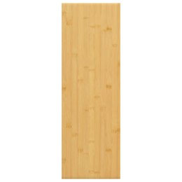VidaXL Półka ścienna, 60x20x4 cm, bambusowa