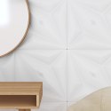 Panele ścienne, 12 szt., białe, 50x50 cm, EPS, 3 m², gwiazda Lumarko!