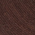 Ręcznie wykonany dywanik z juty, okrągły, 150 cm, brązowy Lumarko!