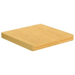 VidaXL Blat do stołu, 60x60x4 cm, bambusowy