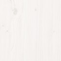 VidaXL Stolik barowy, biały, 100x50x110 cm, lite drewno sosnowe
