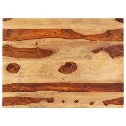 Blat stołu, lite drewno sheesham, 25-27 mm, 70x80 cm Lumarko!