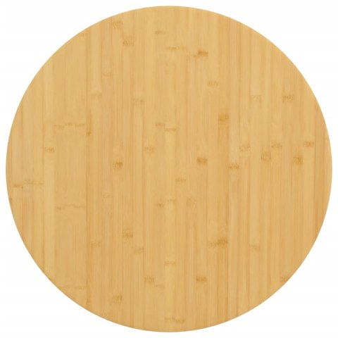 Blat do stołu, Ø80x1,5 cm, bambusowy Lumarko!