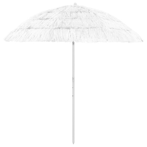 Parasol plażowy w hawajskim stylu, biały, 240 cm Lumarko!