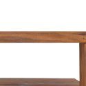 Stolik kawowy, 65 x 65 x 33 cm, lite drewno tekowe Lumarko!