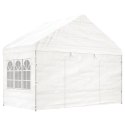 Namiot ogrodowy z dachem, biały, 8,92x4,08x3,22 m, polietylen Lumarko!