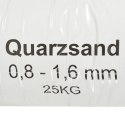 Piasek filtracyjny, 25 kg, 0,8-1,6 mm Lumarko!