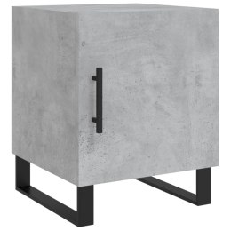 Szafka nocna, szarość betonu, 40x40x50 cm Lumarko!