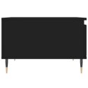 Stolik kawowy, czarny, 55x55x36,5 cm, materiał drewnopochodny Lumarko!