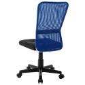 Krzesło biurowe, czarno-niebieskie, 44x52x100 cm, z siatką Lumarko!