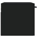 VidaXL Szafka wisząca, czarna, 60x36,5x35 cm, materiał drewnopochodny