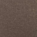 VidaXL Podnóżek, kolor taupe, 78x56x32 cm, tapicerowany tkaniną