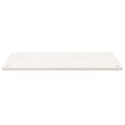 Blat biurka, biały, 100x60x2,5 cm, lite drewno sosnowe Lumarko!