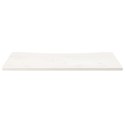 Blat biurka, biały, 100x60x2,5 cm, lite drewno sosnowe Lumarko!