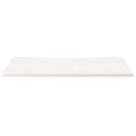 Blat biurka, biały, 110x60x2,5 cm, lite drewno sosnowe Lumarko!