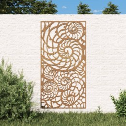 Ogrodowa dekoracja ścienna, 105x55 cm, stal kortenowska Lumarko!