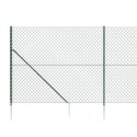 Ogrodzenie z siatki, z kotwami, zielone, 2x25 m Lumarko!