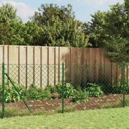 Ogrodzenie z siatki, zielone, 1,1x25 m Lumarko!