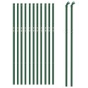 VidaXL Ogrodzenie z siatki, zielone, 1x25 m