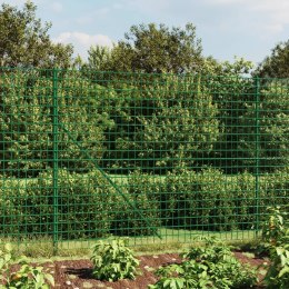VidaXL Ogrodzenie ze zgrzewanej siatki, zielone, 1,8x10 m