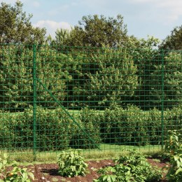 VidaXL Ogrodzenie ze zgrzewanej siatki, zielone, 1,6x10 m