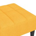 Podnóżek, żółty, 78x56x32 cm, tapicerowany tkaniną Lumarko!