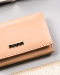 Klasyczny, skórzany portfel damski z ochroną kart RFID Protect — Lorenti Lumarko!
