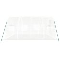 Szklarnia ze stalową ramą, biała, 12 m² 4x3x2 m Lumarko!