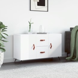 VidaXL Komoda, biała z połyskiem, 100x36x60 cm materiał drewnopochodny