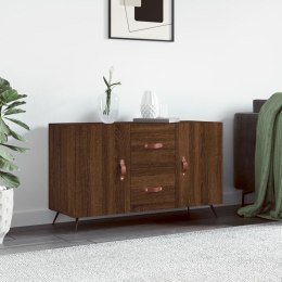 VidaXL Komoda, brązowy dąb, 100x36x60 cm, materiał drewnopochodny