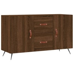 VidaXL Komoda, brązowy dąb, 100x36x60 cm, materiał drewnopochodny