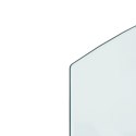 VidaXL Panel kominkowy, szklany, 100x50 cm