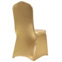 Elastyczne pokrowce na krzesła, 25 szt., złote Lumarko!