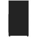 Szafka łazienkowa, czarna, 60x33x61 cm, płyta wiórowa Lumarko!
