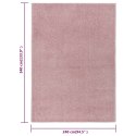 Dywan z krótkim runem, 240 x 340 cm, różowy Lumarko!