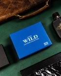 Męski, skórzany portfel bez zapięcia zewnętrznego — Always Wild Lumarko!