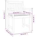 Krzesła ogrodowe, 8 szt., 56x55,5x90 cm, lite drewno akacjowe Lumarko!