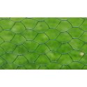 Ogrodzenie z siatki, galwanizowane, PVC, 25x1 m, zielone Lumarko!