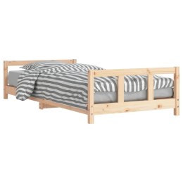 VidaXL Rama łóżka dla dzieci, 90x200 cm, drewno sosnowe Lumarko!