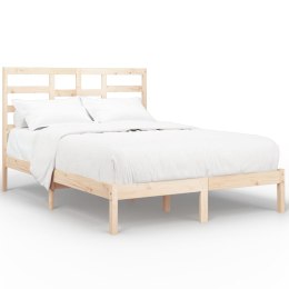 Rama łóżka, lite drewno, 150x200 cm, King Size Lumarko!