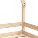 Rama łóżka dla dzieci, 80x200 cm, drewno sosnowe Lumarko!