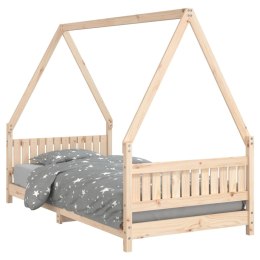 Rama łóżka dziecięcego, 90x190 cm, lite drewno sosnowe Lumarko!
