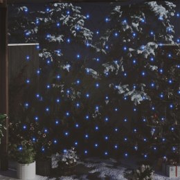 Siatka lampek, niebieskie światło, 3x3 m, 306 LED Lumarko!