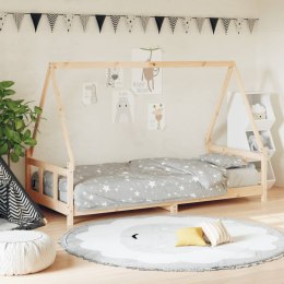 Rama łóżka dla dzieci, 90x200 cm, drewno sosnowe Lumarko!