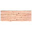 Blat do stołu, jasnobrązowy, 140x50x6 cm, lite drewno dębowe Lumarko!