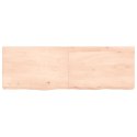 Blat stołu, 120x40x6 cm, surowe drewno dębowe Lumarko!