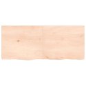 Blat stołu, 120x50x4 cm, surowe drewno dębowe Lumarko!
